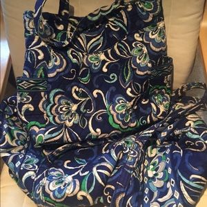 Large Travel Duffel and Tote (Vera Bradley)
